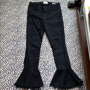 Frame Black Jeans with flared bottom size 29